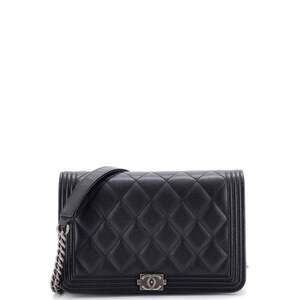 Chanel Boy Wallet On Chain Quilted #312363C39B